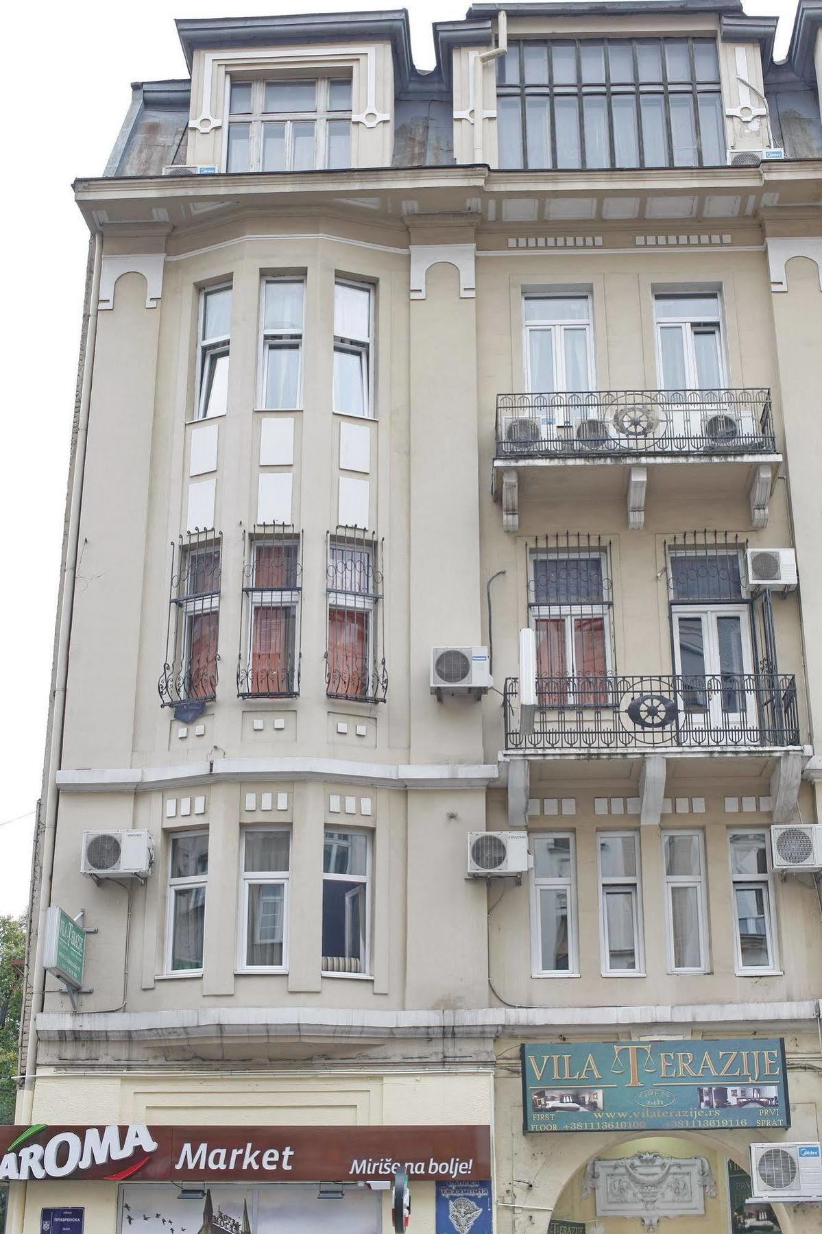 Vila Terazije Belgrad Exterior foto